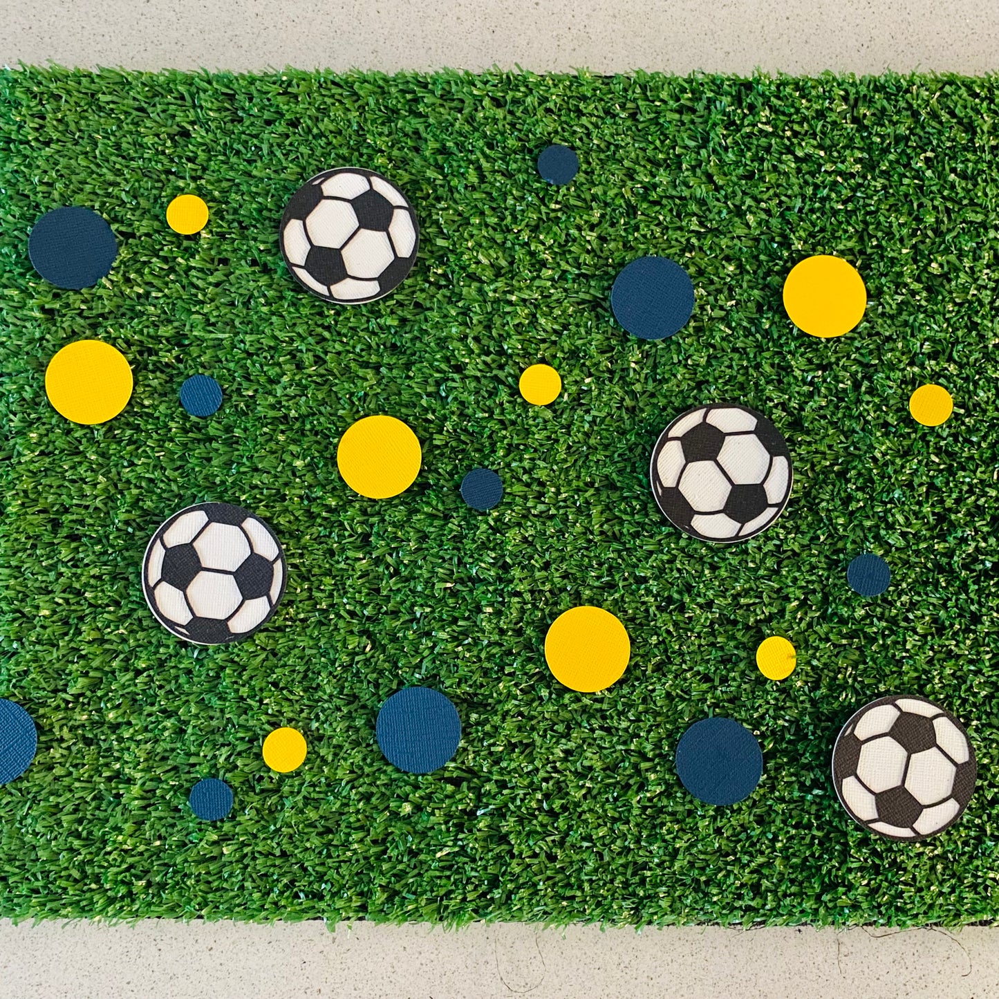 Central Coast Mariners Inspired Soccer Ball Decorative Party Confetti